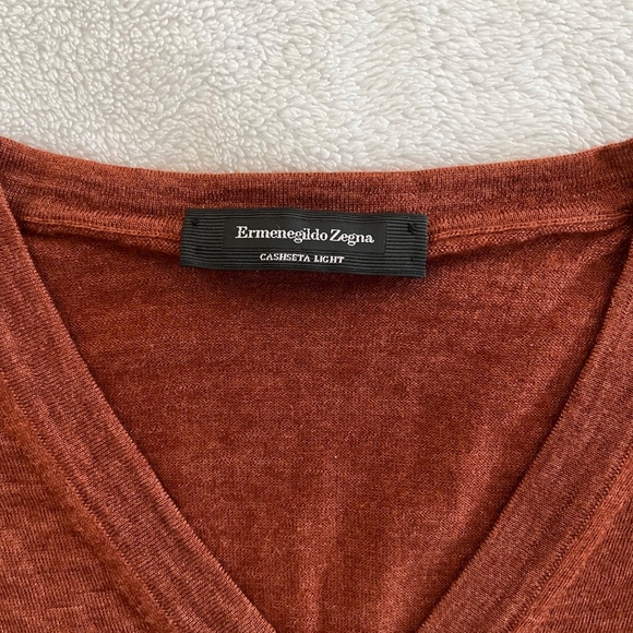 Ermenegildo Zegna V-Neck Sweater - Picture 2 of 6